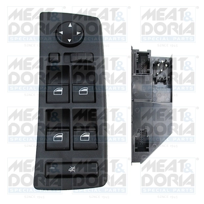 Switch, window regulator